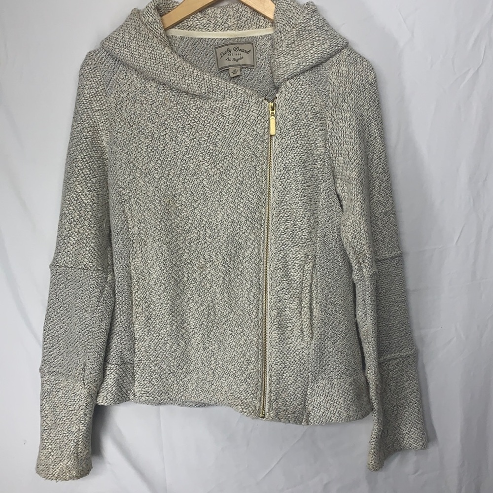 Cream/Black jacket